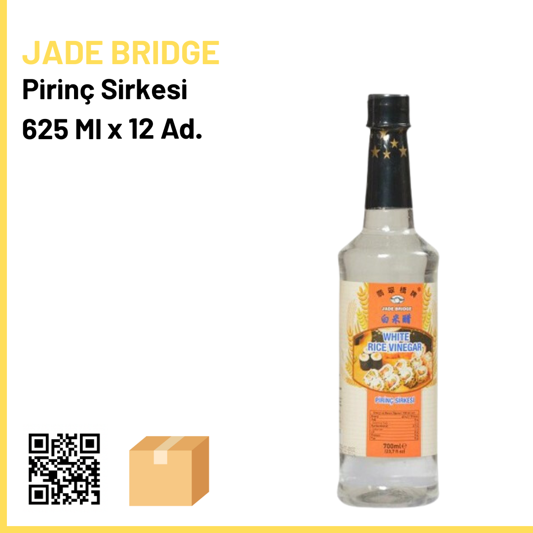Jade Bridge Pirinç Sirkesi  625 ml x12 (Ad: 140₺)