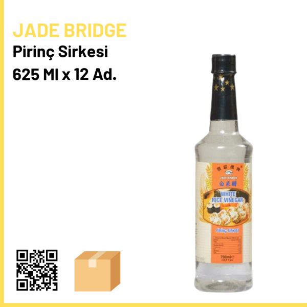 Jade Bridge Pirinç Sirkesi  625 ml x12 (Ad: 140₺)