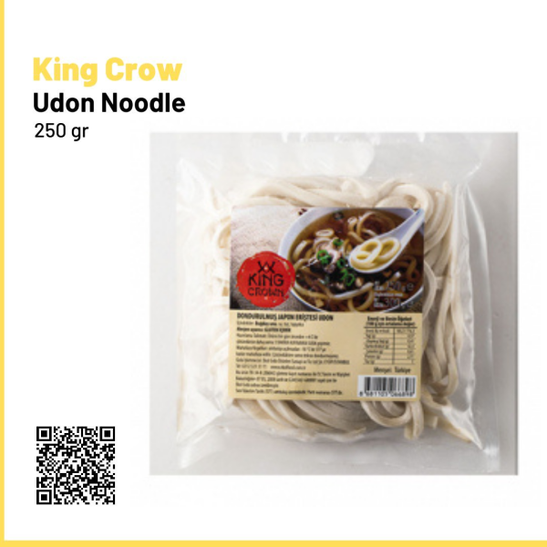 King Crow Udon Noodle 250 gr