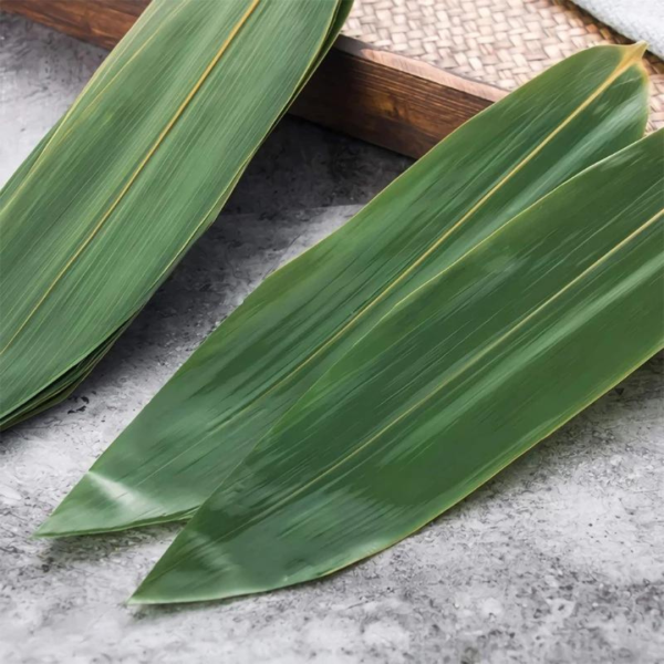 Bambu Yaprak Sushi Sunum Servis Bambu Yaprağı 28x32 Cm