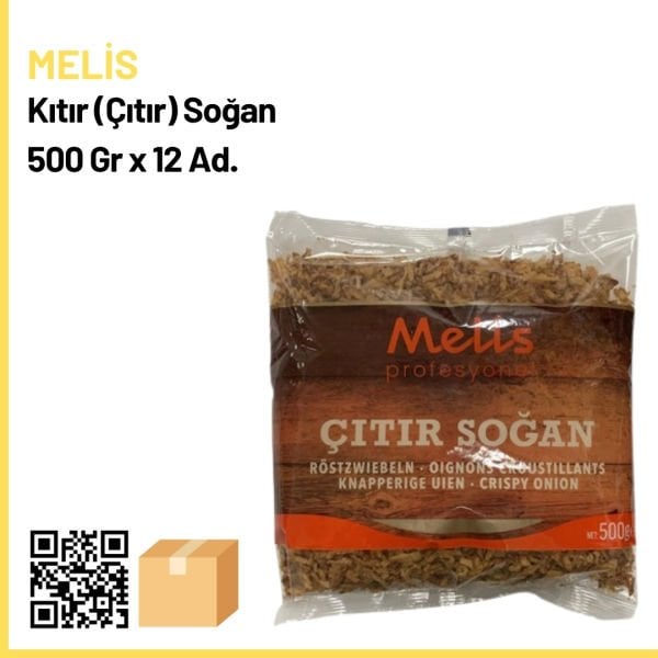 Melis Kıtır (Çıtır) Soğan 500 Gr x 12 (Ad: 150₺)
