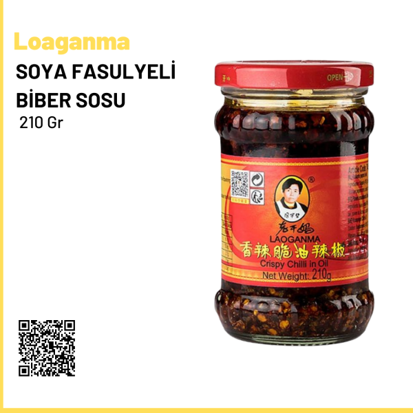 SOYA FASULYELİ BİBER SOSU (SPICY CHILI CRISP)