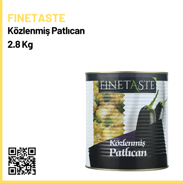 Finetaste Közlenmiş Patlıcan 2.8 Kg