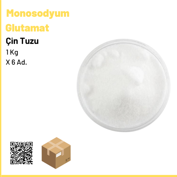 Çin Tuzu (Monosodyum Glutamat) 1 kg × 25 Ad 1 Kg.:179 Tl
