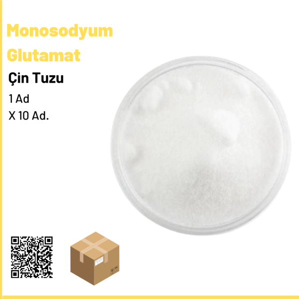 Çin Tuzu (Monosodyum Glutamat) 1 kg × 10 Kg 1 Kg.:179.0 Tl
