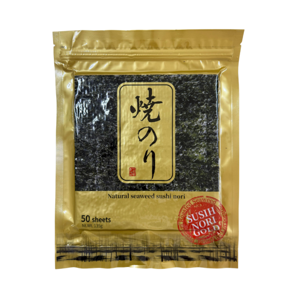 Sea Food Kurutulmuş Yosun (Sushi Nori Gold) 50 Yaprak 135 Gr