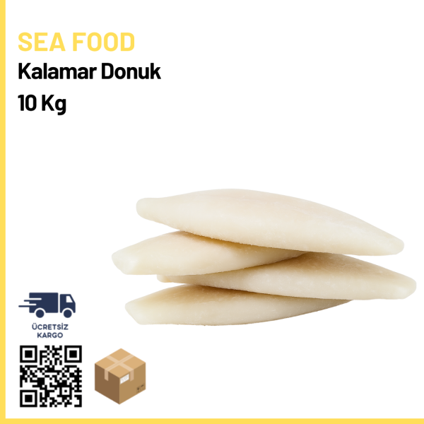 Sea Food Kalamar Donuk 10 Kg (Kg: 500₺)