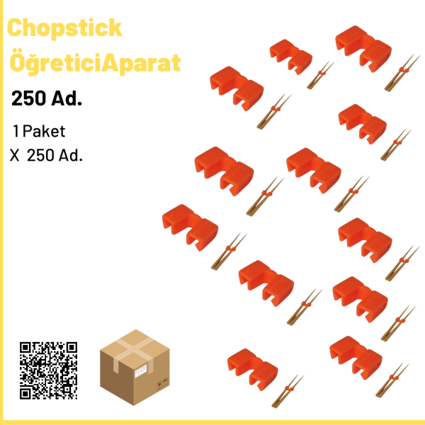 Chopstick Öğretici Aparat 1 Paket × 200 Ad. 1 Ad.: 12.9 Tl