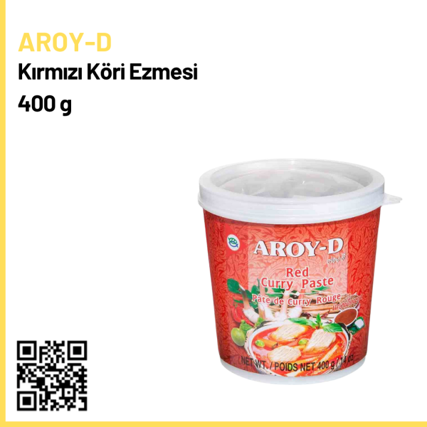 Aroy-D Kırmızı Köri Ezmesi 400 g