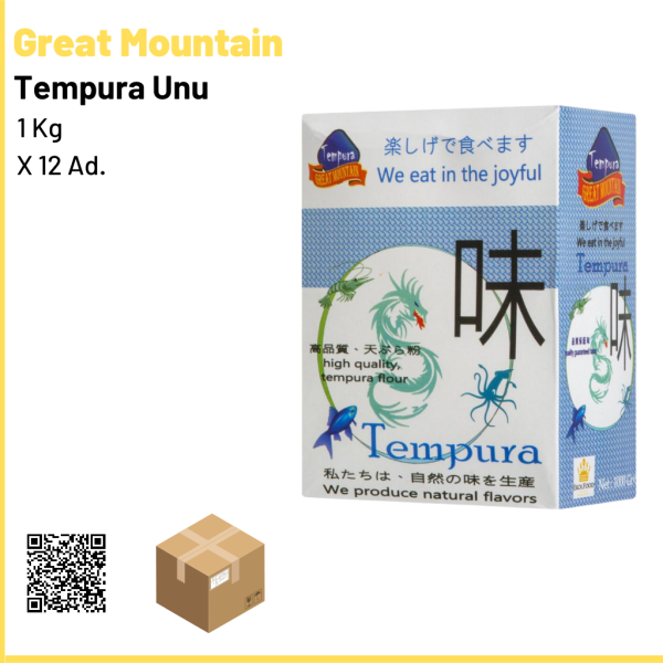 Great Mountain Tempura Unu 1 Kg × 12 Ad. 1 Ad.: 99 Tl