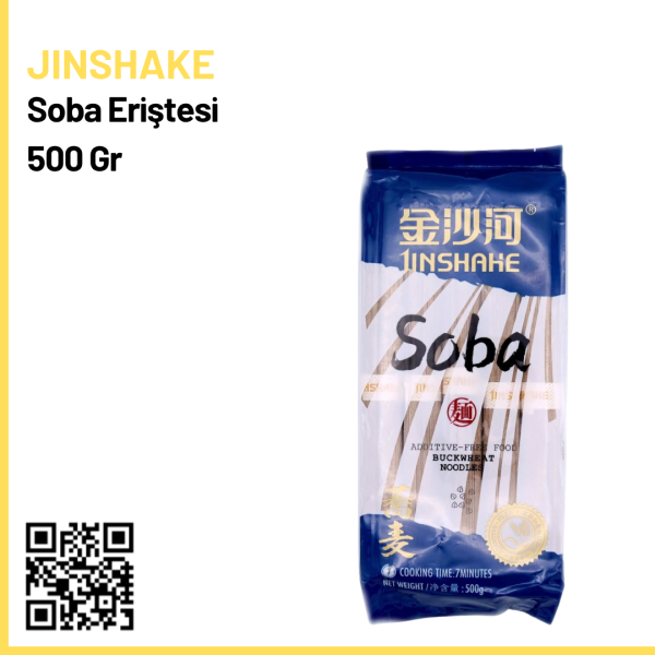 Jinshahe Soba Eriştesi 500g