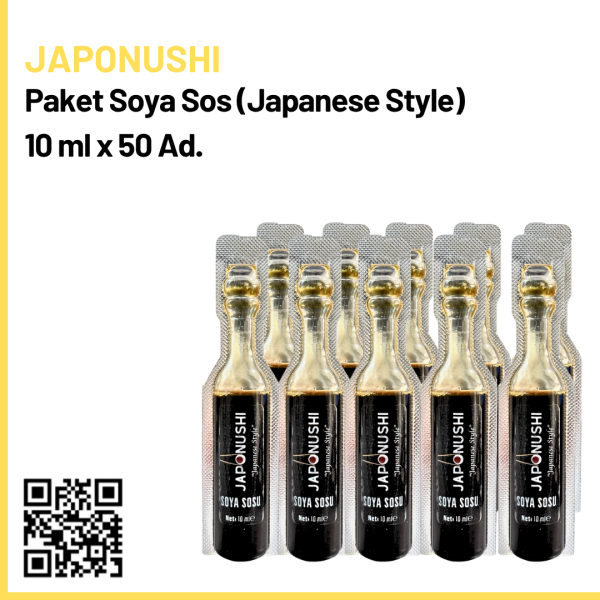 Japonushi Paket Soya Sos (Japanese Style) 10 ml x 50 Ad.