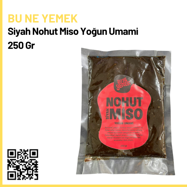 Bu Ne Yemek Siyah Nohut Miso Yoğun Umami 250 Gr