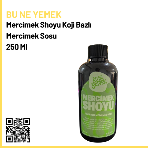 Bu Ne Yemek Mercimek Shoyu Koji Bazlı Mercimek Sosu 250 Ml