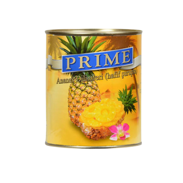 Prime Ananas Dilimli 850 gr × 24 Ad. 1 Ad.: 99 Tl