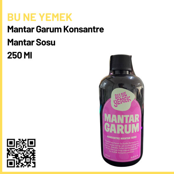 Bu Ne Yemek Mantar Garum Konsantre Mantar Sosu 250 Ml