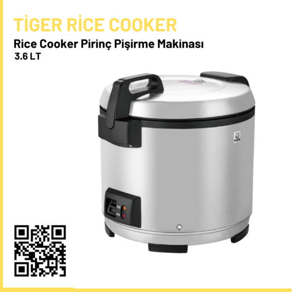 Tiger Rice Cooker 3.6 LT (Rice Cooker) Pirinç Pişirme Makinası