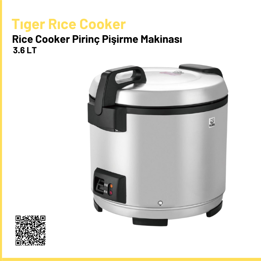 TİGER Rice Cooker 3.6 LT(Rice Cooker) Pirinç Pişirme Makinası