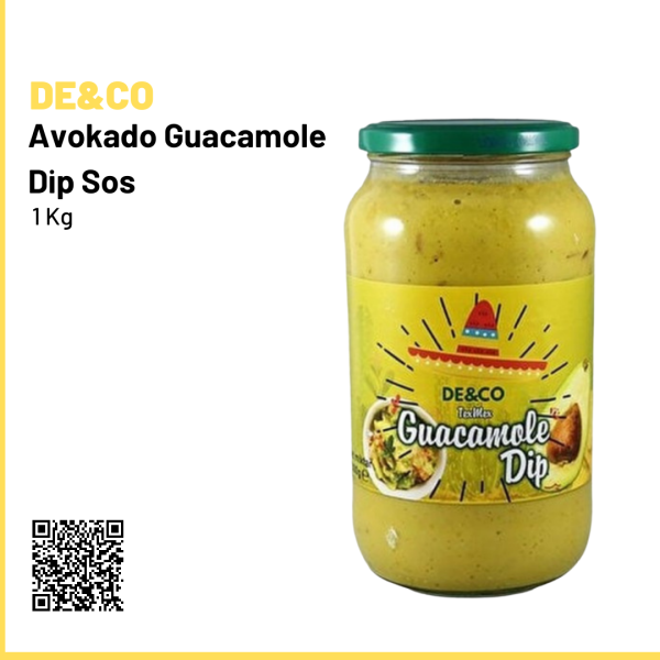 De&Co Avokado Guacamole Dip Sos 1 kg
