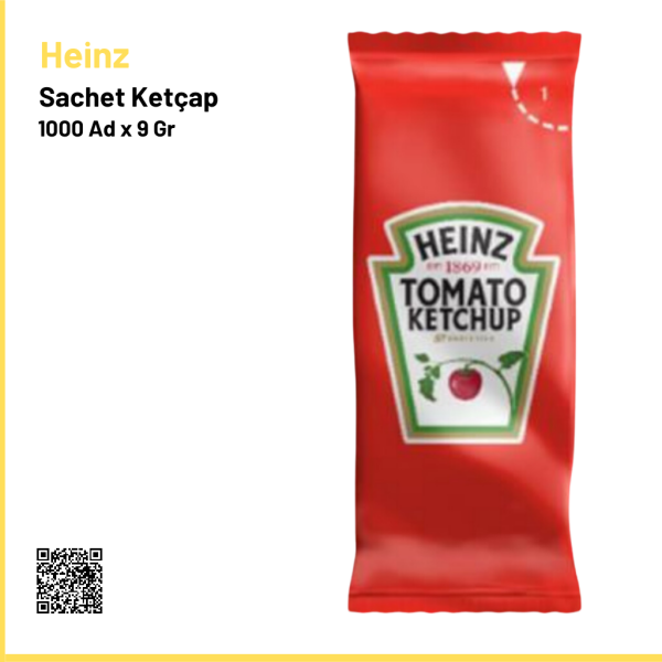 Heinz 1000 Ad x 9 Gr Sachet Ketçap