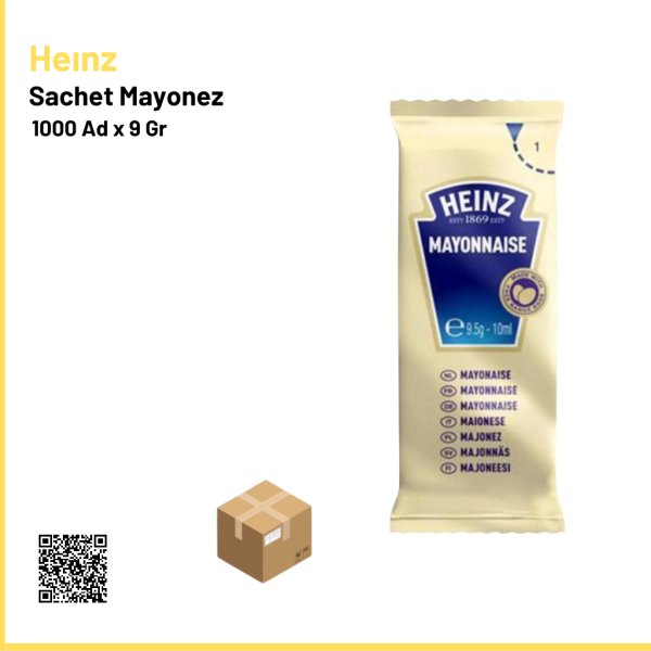 Heinz 1000 Ad x 9 Gr Sachet Mayonez