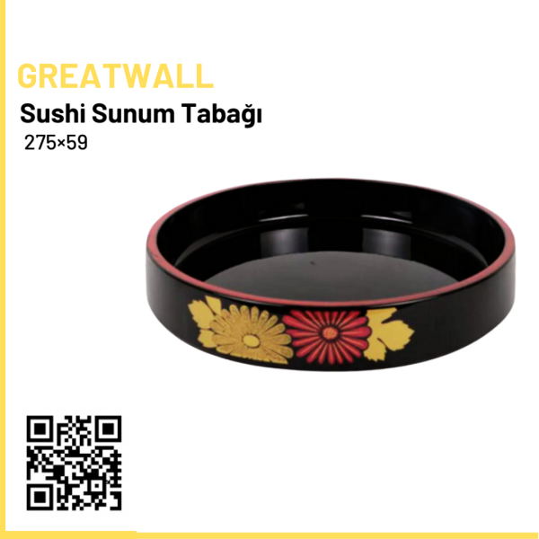 Greatwall Sushi Sunum Tabağı 275 Cm ×59 Cm