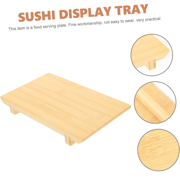 Greatwall Bambu Sushi Sunum Tabağı 26x18 cm
