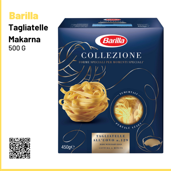 Barilla Tagliatelle Makarna 500 Gr