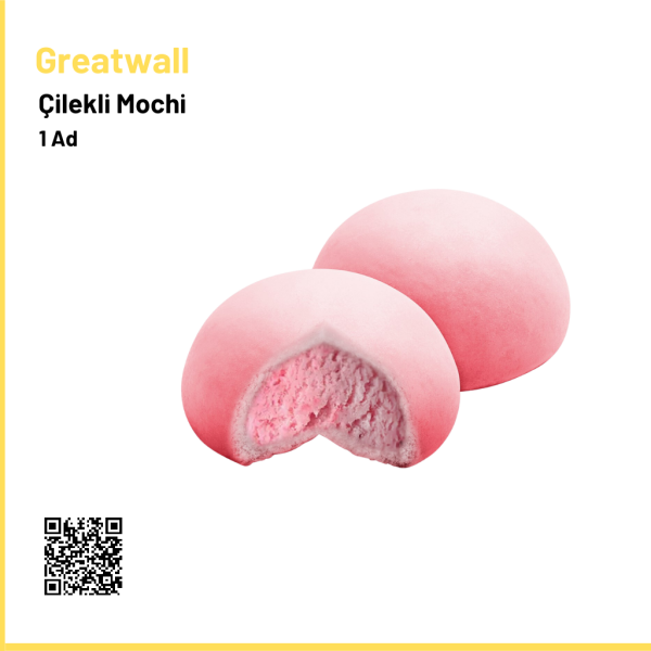 Çilekli Mochi