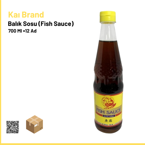 Kai Brand Balık Sosu (Fish Sauce) 700 ml 12  Ad. 1 Ad. 109 Tl