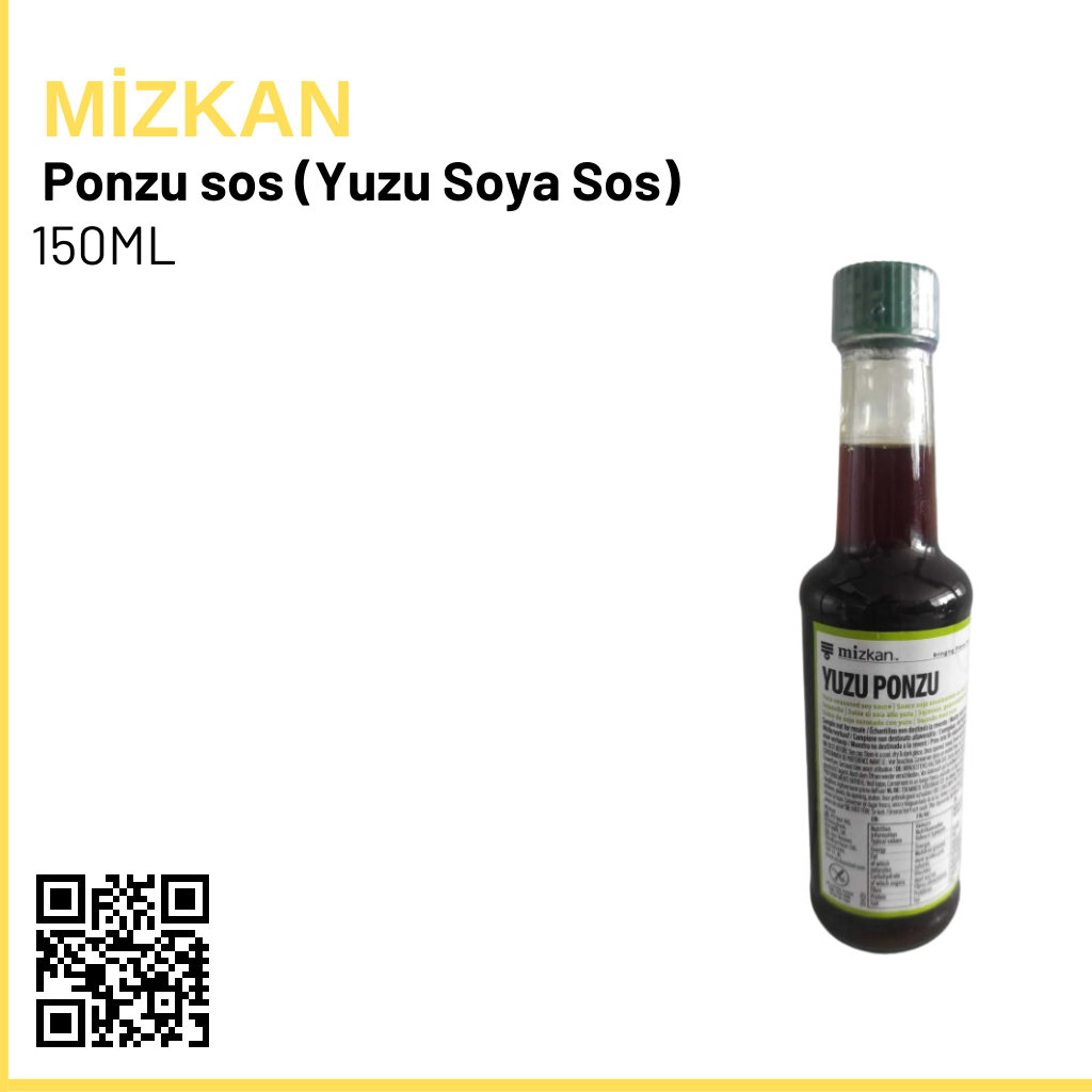 Mizkan Ponzu Soya Sos (Yuzu Sos) 150 ml