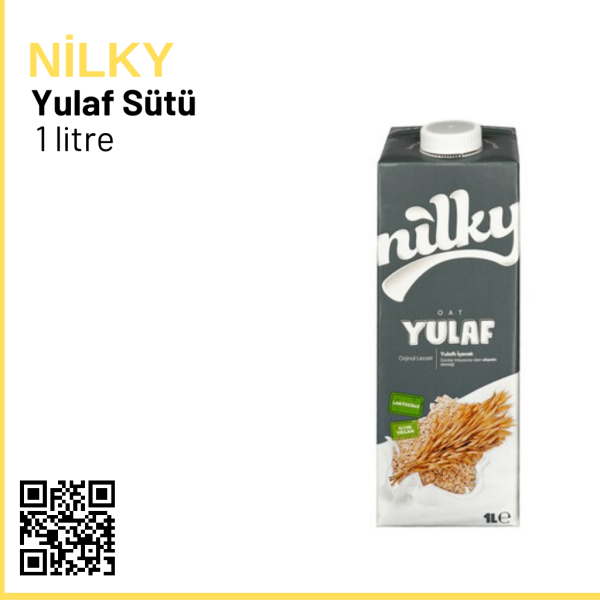 Nilky Yulaf Sütü 1 Litre