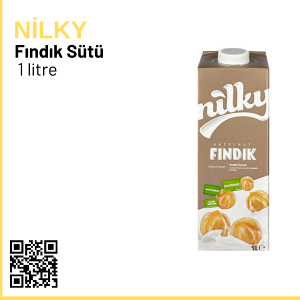 Nilky Fındık Sütü 1 Litre