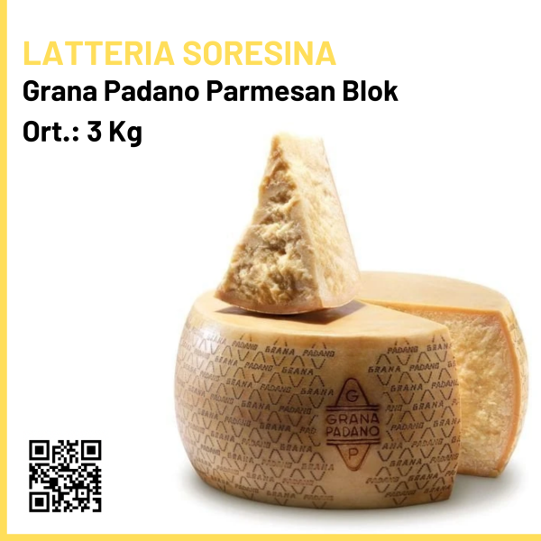 Latteria Soresina Grana Padano Peyniri - 3 Kg