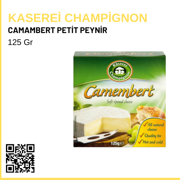 Kaseria Champıgnon Camambert Peynir 125 Gr