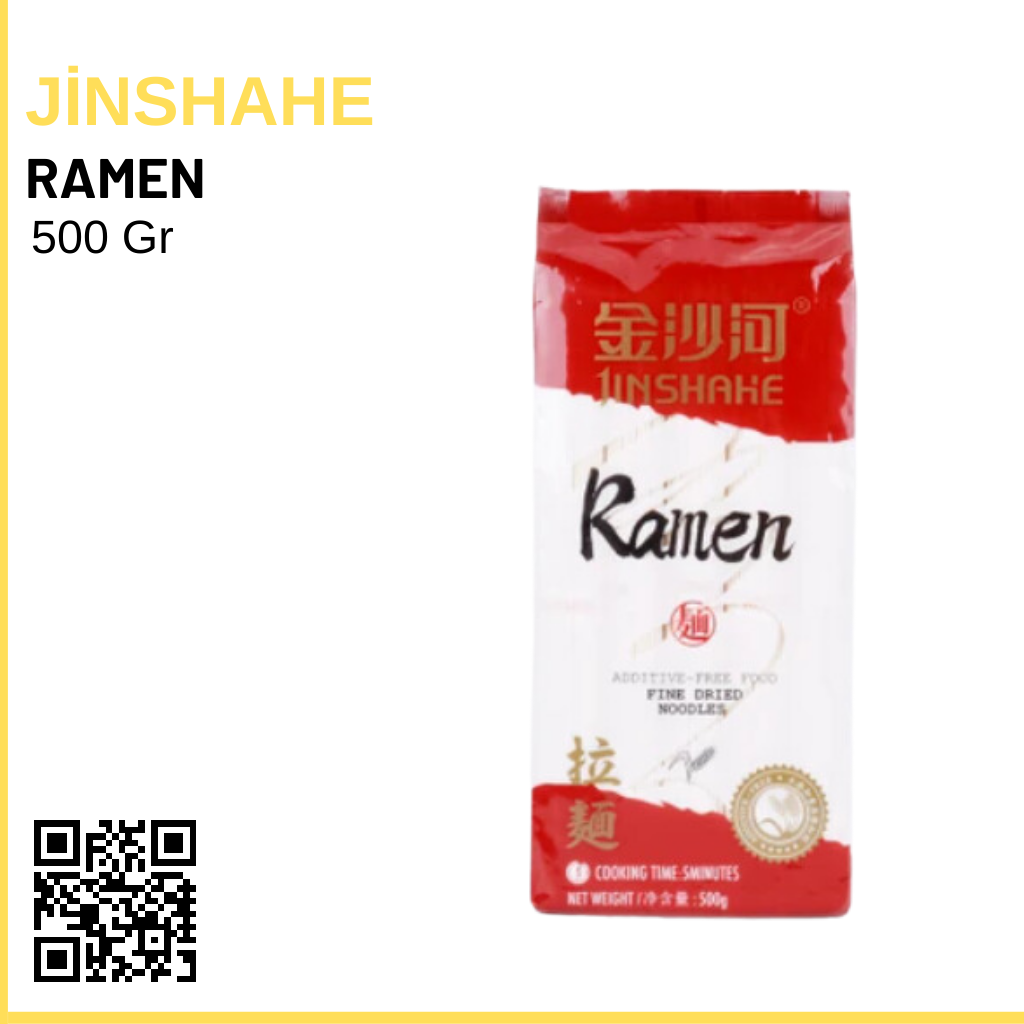 Jinshahe Ramen Eriştesi 500 gr