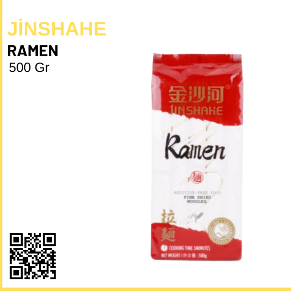 Jinshahe Ramen Eriştesi 500 gr