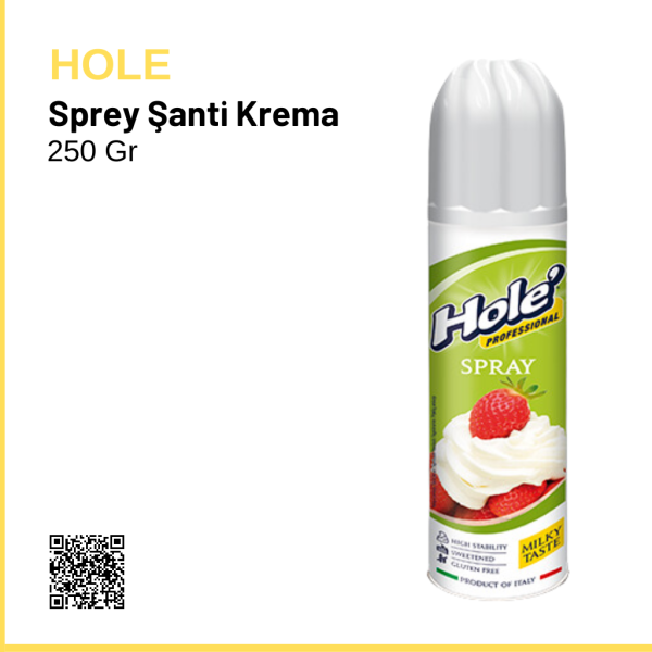 Hole Sprey Şanti Krema 250 Gr