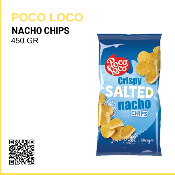 Poco Loco Nacho Chips 450 Gr