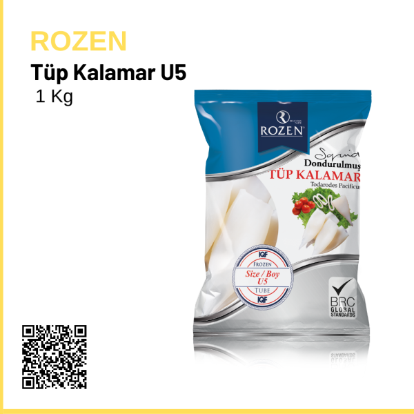 Rozen Tüp Kalamar U5 1 Kg