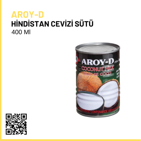 Aroy-d Hindistan Cevizi Sütü 400 Ml