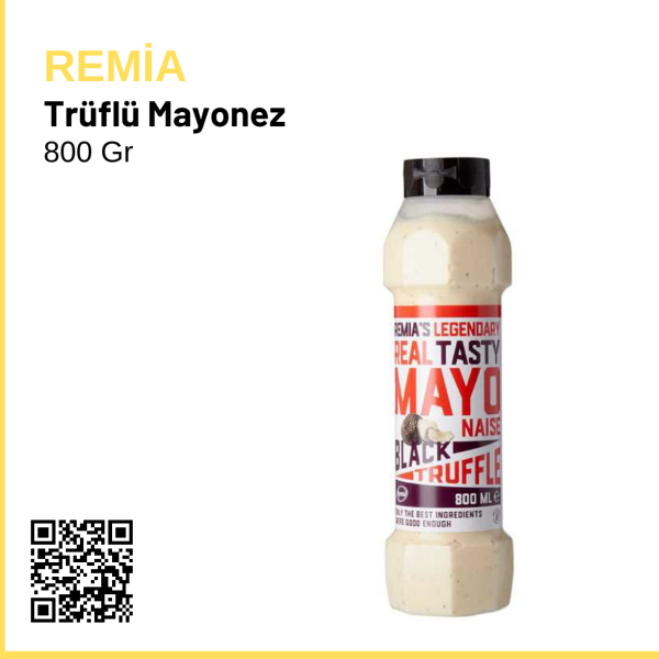 Remia Trüflü Mayonez 800 Gr.