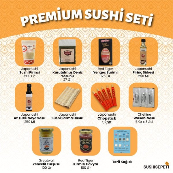 Premium Sushi Seti