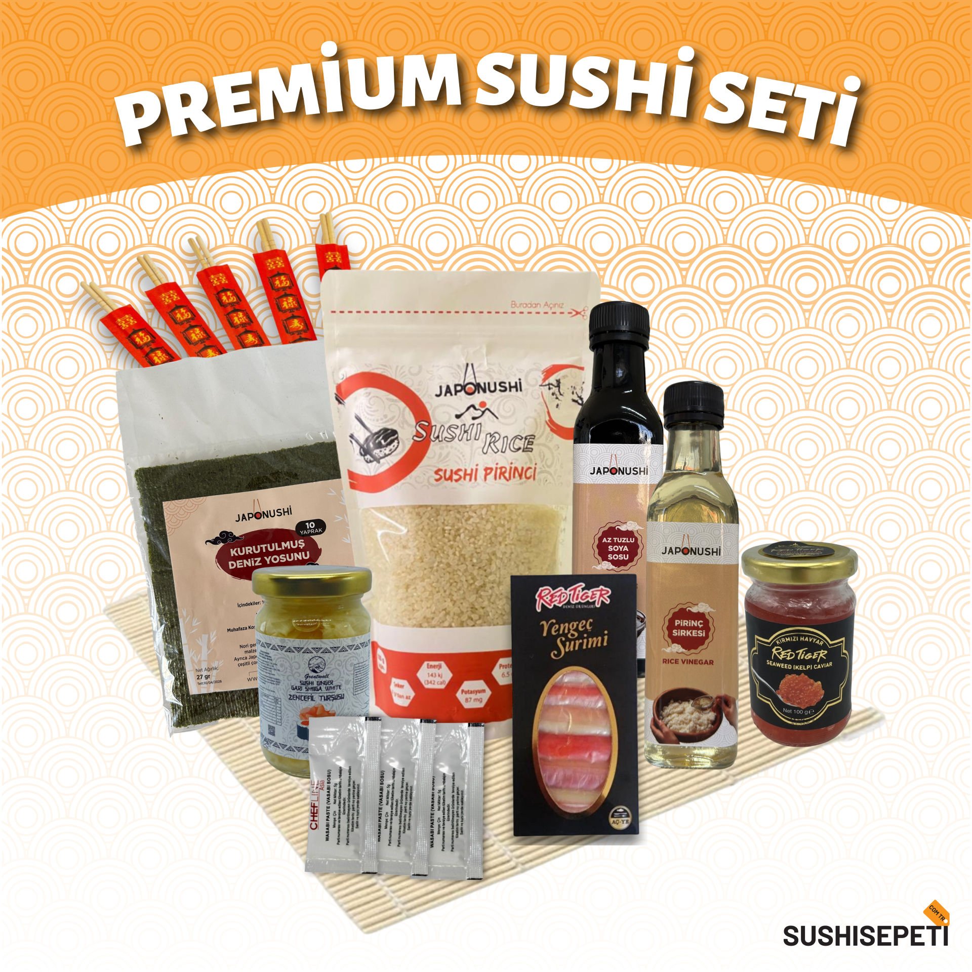 Premium Sushi Seti