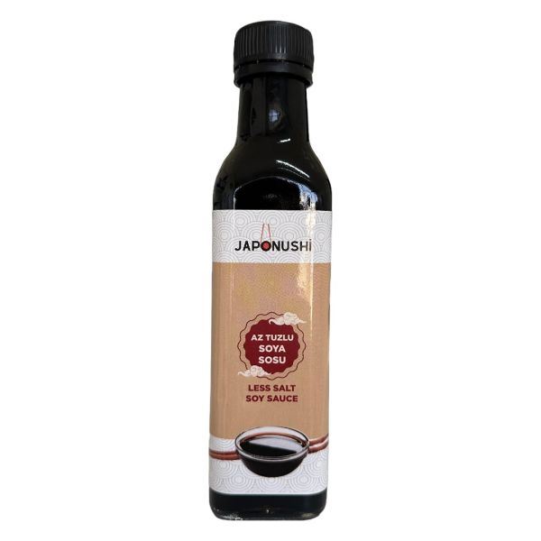 Japonushi Az Tuzlu Soya Sosu 250 Ml