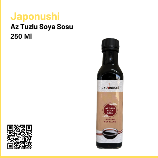 Japonushi Az Tuzlu Soya Sosu 250 Ml