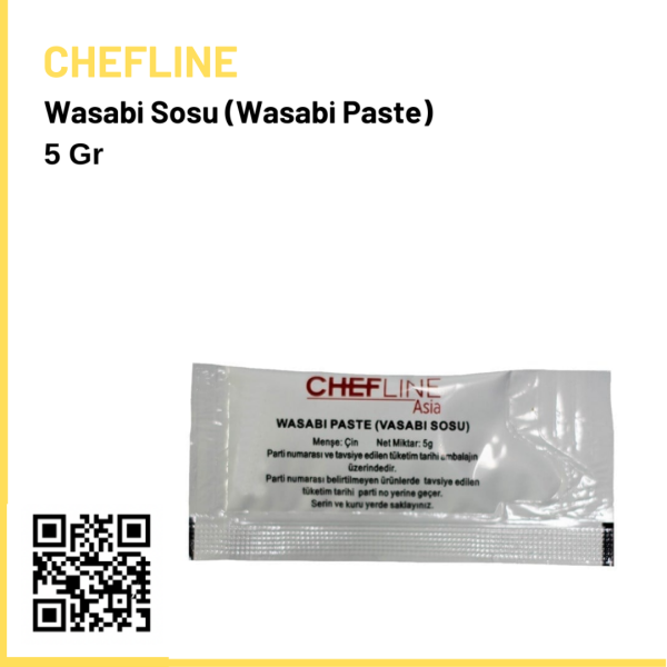 Chefline Wasabi Şase 5 Gr x 100 Ad