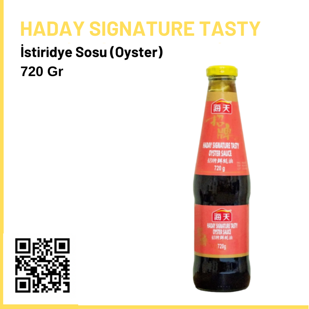 Haday Signature Tasty İstiridye Sosu (Oyster) 720 Gr