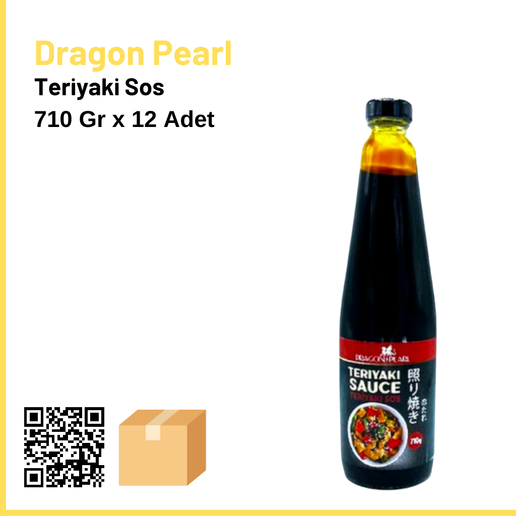 Dragon Pearl Teriyaki Sos 710 Gr x 12 Adet