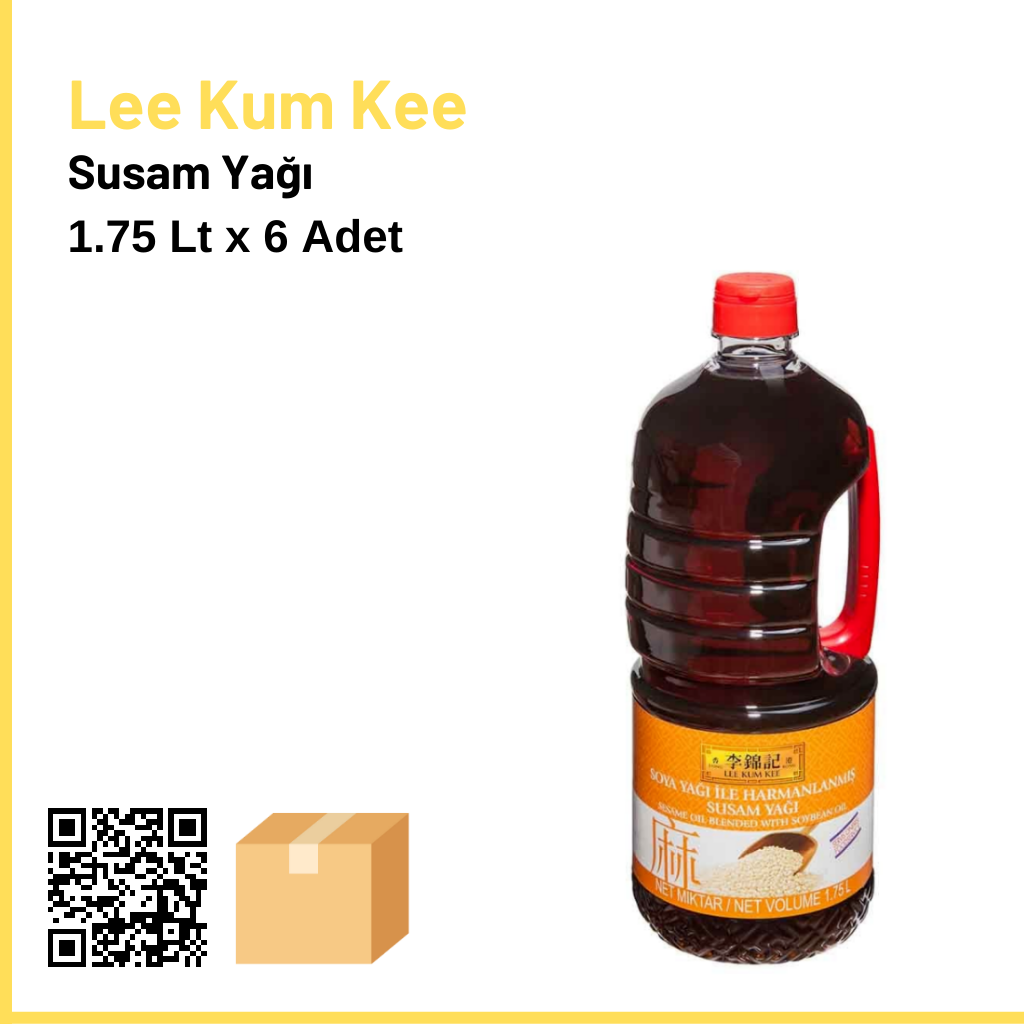 Lee Kum Kee Susam Yağı 1.75 Lt x 6 Adet